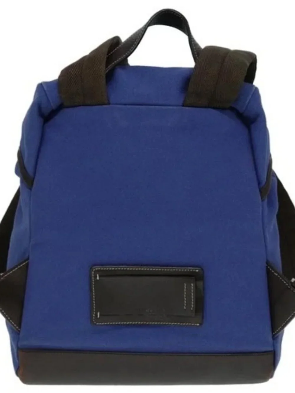 PRADA Backpack Canvas Blue Auth 88293 - Picture 2 of 16